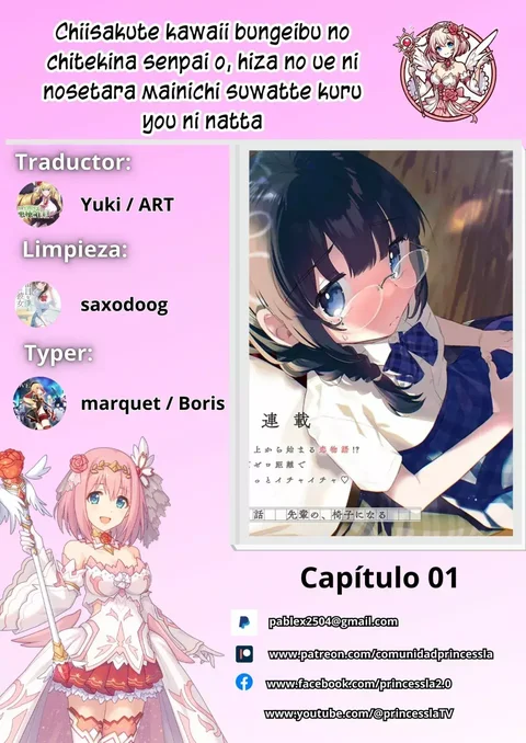 Leer After I Let The Small And Cute Intellectual Senior Of The Literature Club Sit On My Lap, She Started Sitting There Every Day en español
